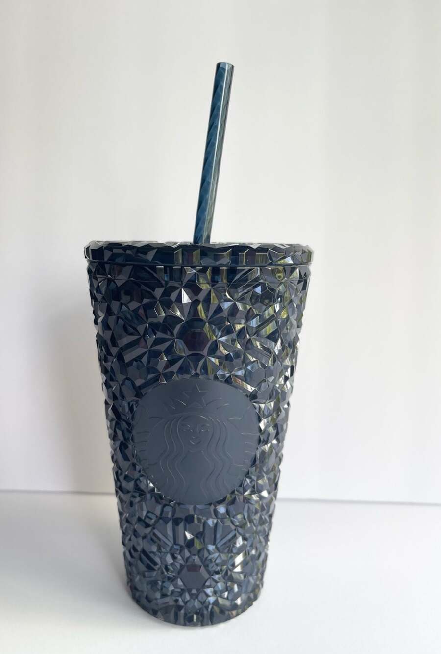 Starbucks Navy Gem Plastic Cold Cup - 16 fl oz